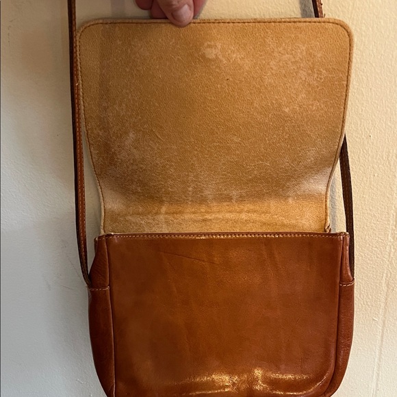 Furla vintage Tan Leather Shoulder Bag - Picture 5 of 11